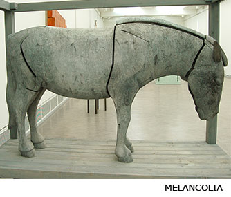 Häst Melancolia